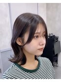 韓国レイヤー/韓国風/ボブ/髪質改善/黒髪/ブリーチなし〔池袋〕