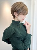 大人綺麗ショートメルティカラーことりベージュ☆20代30代40代