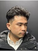 <理容室>メンズパーマ　ビジネスパーマ　ビジネスマン　バーバー