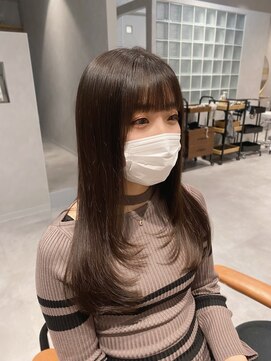 リーシュ(Re:sh) ブラウンカラー/レイヤーカット/ワンカール