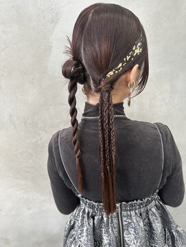 ソルア(soLua) ヘアアレンジ♪