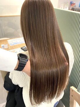 マシェリ バイ ハセ(ma cherie by HASE) 【髪質改善】縮毛矯正ストレート