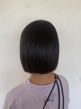 ミルキーウェイ 切りっぱなしボブ