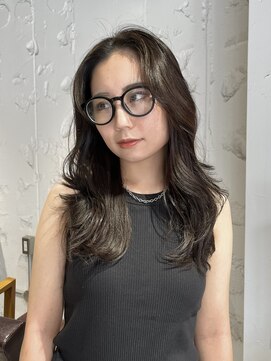 コフィー バイ メルト 吉祥寺(cofy by melt) 【中澤彩乃】韓国風ロングレイヤーカットワンカール暗髪吉祥寺