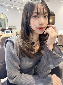レイラバイアフロート 吉祥寺(Lila by afloat) 顔まわりカット/レイヤーカット/ワンカールヘア/韓国ヘア