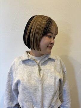 ルシードスタイルソレイユ(LUCIDO STYLE SOLEIL) 切りっぱなしボブ