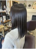 髪質改善ストレート+カット+ヘアカラー+トリートメント