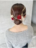 シンプルシニヨン