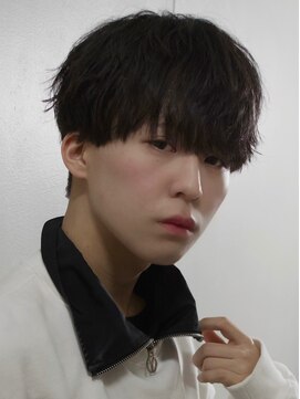 アイトーキョー 下北沢(AI TOKYO) ラウンドマッシュショート/ニュアンスパーマ[下北沢/men's]