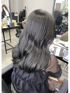 シエンゴールド(CIEN gold) ダークグレー/ブリーチなし/暗めカラー#浜松駅#カラー#ブリーチ