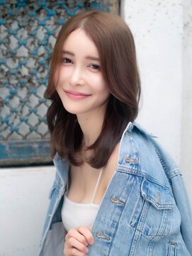 ロンド ブランシュ 錦糸町北口(Lond blanche) メルティカラーフェミニンロング似合わせカット韓国ブリーチなし