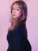 ソヨン 姫路店(SOYON)&nbsp;《SOYON》くびれレイヤーミディアム×ブロンド