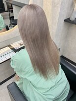 ルノン シェリー(LUNON cheliy)&nbsp;ホワイトグレージュミニウルフチェリーブラウンデジタルパーマ