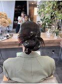 タイトアレンジ Y2K 結婚式 お呼ばれヘア[TiTi_福田りの]