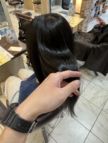 アルターリアン(aL ter LieN)&nbsp;くびれヘア/アプリコットオレンジ/ハイライトカラー