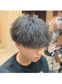 ［くるくるちりちりしないパーマ］縦落ちツイスパ