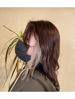 ヘアーフリーティー Hair freety&nbsp;インナカラー　シルバーベージュ