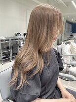 キーン 立川店(keen)&nbsp;【keen×kiyono】ブリーチあり　ヘーゼルベージュ