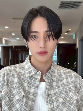 クィーンズガーデンバイケーツーギンザ(QUEEN’S GARDEN by K two GINZA) メンズ/センターパート/マッシュショート