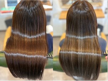 エッティ(ETTY hair&make)の写真/染めるほど、未来の髪が強くなる白髪染め。