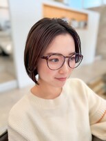 ヘアーメイクスタジオ ライフセカンド(HAIR MAKE STUDIO LIFE 2ND) 【大人可愛い】丸みショートボブ