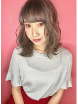 ナチュラル 博多店(Natural)&nbsp;グレージュ×ミディアム