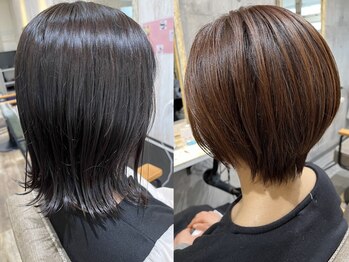 パダ(PADA)の写真/【武庫之荘駅徒歩1分】再現性の高いカットで毎日のお手入れが簡単になる♪似合わせカットはPADAで☆
