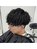 【再来】カット＋波巻きパーマ|#波巻き#スパイラル#メンズパーマ