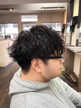 メンズ レオ 天六店(men's LEO) シャドーパーマ