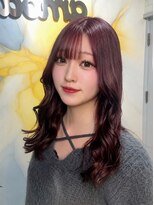 アモア(amoa)&nbsp;柔らかボルドーカラー