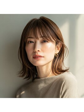 ＡｃｃｅｓｓＭｏｏｎ 米沢本店 ミルクティーブロンド/ダークブルー/デジタルパーマ/水戸