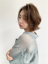 ロンド レイ 立川(Lond Ray)&nbsp;ラテグレージュ/レイヤーボブ/韓国巻き/結べるレイヤー/立川