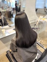 クオーレ (CUORE) 艶髪ブラック×髪質改善酸性縮毛矯正