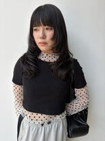 ロックス バイ マグ 松本(rocks BY MAG)&nbsp;20代30代大人美人小顔ブリーチなし韓国ヘアアッシュブラック