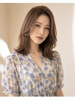 ムル 大倉山(muru)&nbsp;大人かわいいミディアムレイヤー