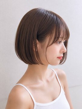 サンドレオ 新宿店(sand Leo) まとまるけど軽いボブ/ボブ/髪質改善/レイヤーボブ