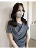 レイヤーたっぷりくびれ巻き◎