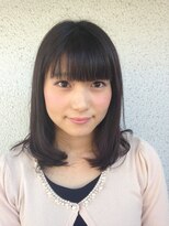 フェリシータ 緑地公園店(felicita)&nbsp;甘辛グラマラスな鎖骨ワンカールハンサムラウンドボブ