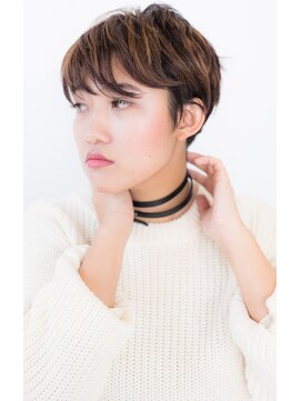 ボンヌーベル 【Bonne Nouvelle】ラフ束感×無造作くせショート