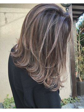 ワエン(WAEN) 【WAEN 横浜 井出将太】 白髪染めバレイヤージュ