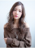 濡れパーマ*女っぽヘアスタイル