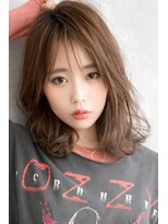 サンク 大船鎌倉店(sunc)&nbsp;ミディアムロング×ナチュラルウェーブ.