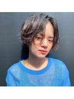 ハル ヘアスタジオ(haRu hair studio)&nbsp;ハンサムショート×ニュアンスパーマ