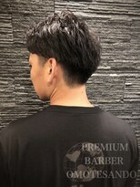 プレミアムバーバー 表参道店(PREMIUM BARBER produce by HIRO GINZA)&nbsp;バーバースタイル×ツーブロック×パーマ