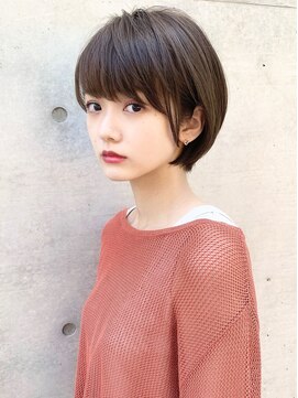 アンド ストーリーズ(&STORIES) 耳掛けショート/大人可愛い/ショートボブ/ハンサムショート