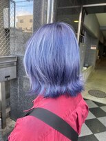ヘアアンドメイク オプシス(Hair&Make OPSIS) 彩度高めの”ブルーアッシュ”♪