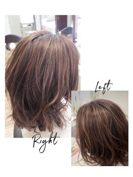 フラワーズビィーオーディー(FLOWERS BOD) #グレーカラー2.0 白髪をぼかすハイライト