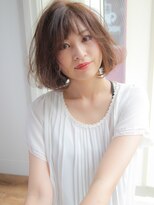 ウィズ 四街道店(Wiz)&nbsp;柔らかシルエットのシースルーボブスタイル