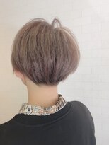 ヘアーサロン カシータ(Hair Salon CASITA)&nbsp;前下がり小顔ショート/20代/30代/襟足すっきりハンサムショート
