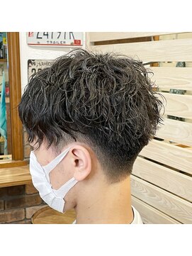 ヴェルゴ(vellgo) 王道前下がりマッシュ×最強スパイラルパーマ